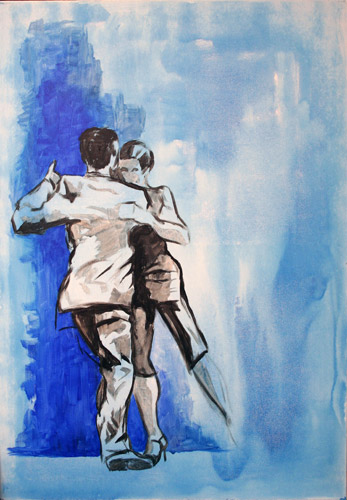 tango in blue